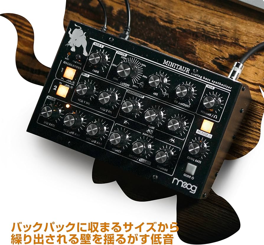 Amazon.co.jp: Moog Minitaur アナログ・ベース・シンセサイザー
