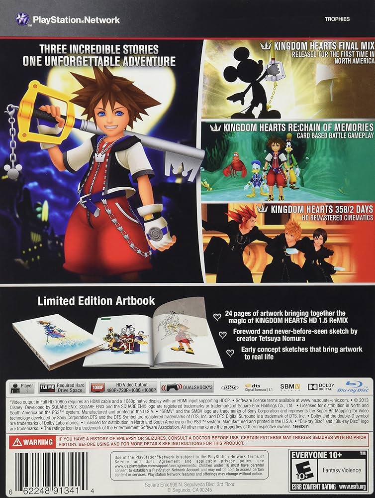 Amazon | Kingdom Hearts HD 1.5 Remix (輸入版:北米) - PS3