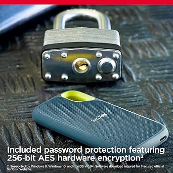 Amazon.com: SanDisk 2TB Extreme Portable SSD - Up to 1050MB/s, USB