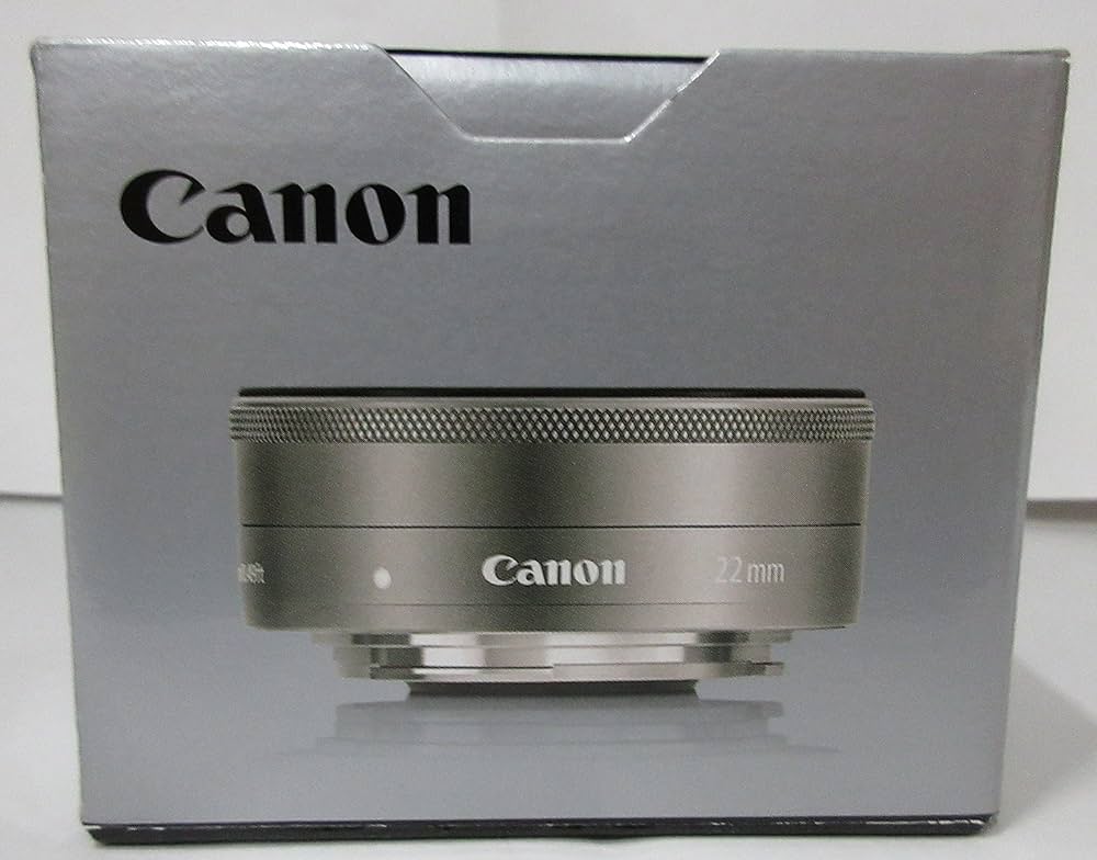 Amazon.co.jp: Canon 単焦点広角レンズ EF-M22mm F2 STM シルバー