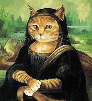 Amazon.co.jp: 名画の中のネコ: ネコ好きに贈るファンタジー