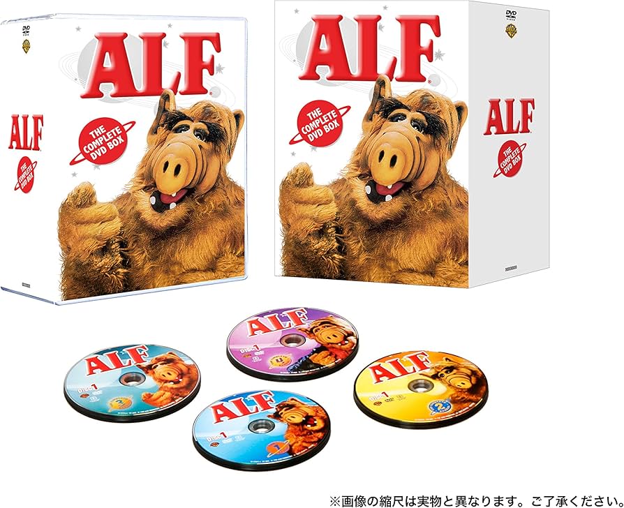 Amazon.co.jp: アルフ DVD全巻セット(24枚組) : マックス・ライト