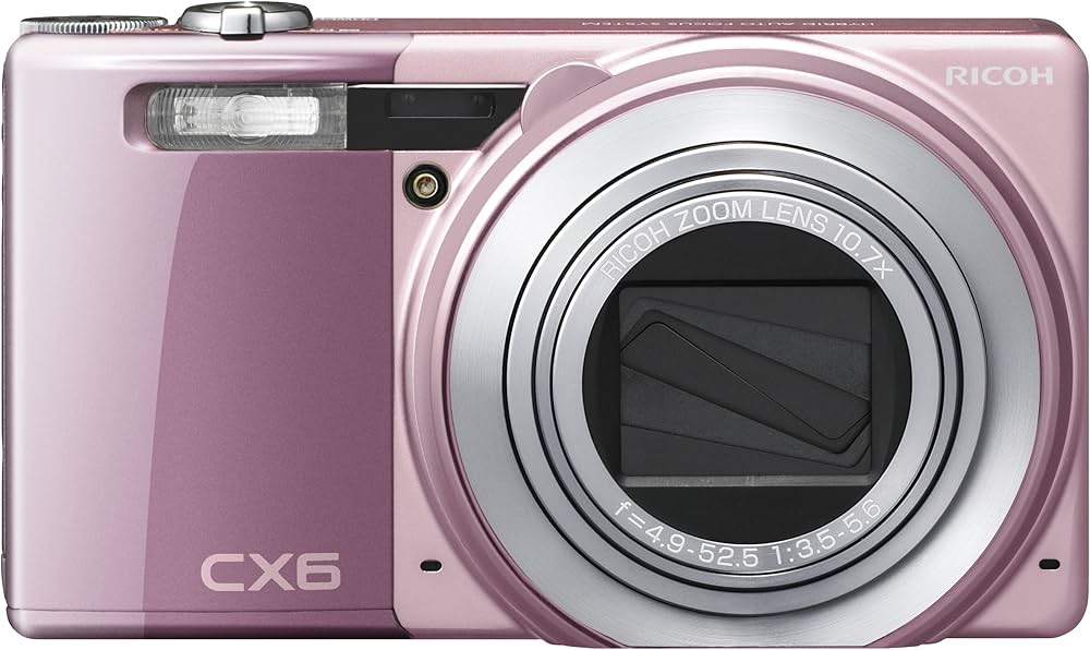 Amazon | RICOH デジタルカメラ CX6ピンク CX6-PK | コンパクト 通販