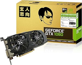 Amazon | 玄人志向 ビデオカードGEFORCE GTX 1060搭載 GF-GTX1060-6GB