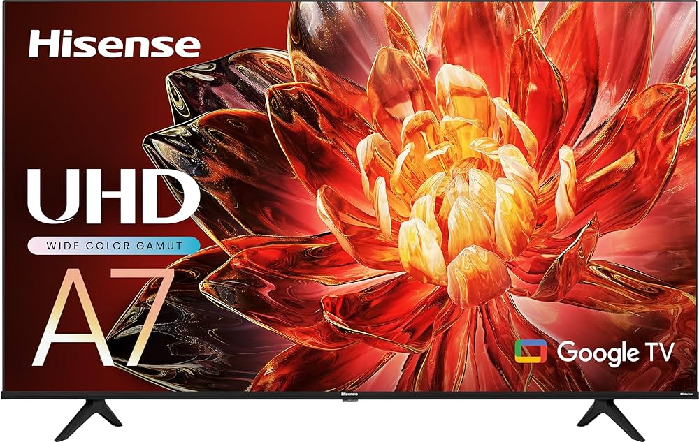 Amazon.com: Hisense A7 Series 43-Inch Class 4K UHD Smart Google TV