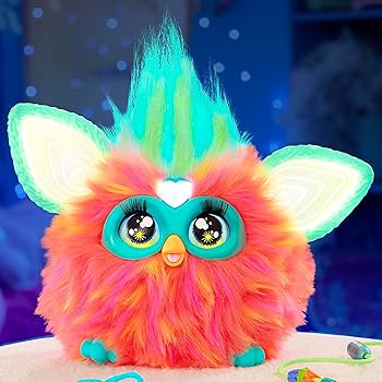 Amazon.com: Furby Coral, 15 Fashion Accessories, Interactive Plush