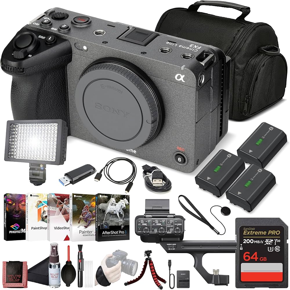 Amazon | Sony FX3 ボディオンリー シネカムコーダー | ビデオカメラ 通販