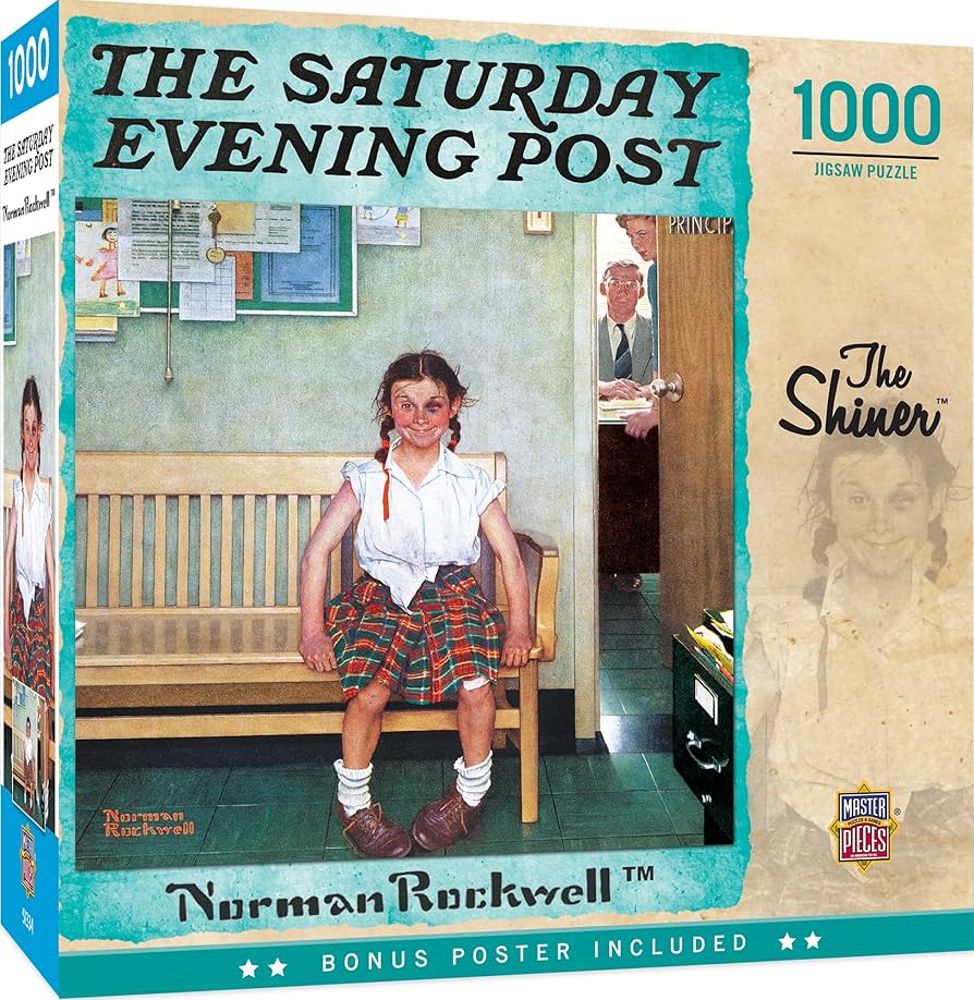 Amazon | MasterPieces Puzzle Company Saturday Evening Post the