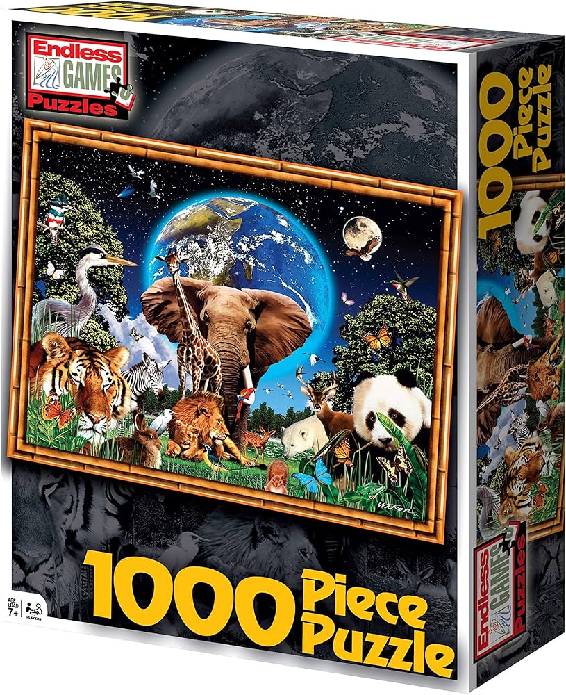 Amazon | 1000ピースパズル、Peace on Earthジグソーパズル