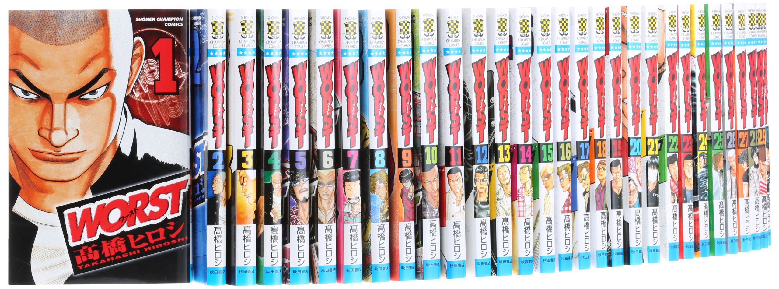 Amazon.co.jp: WORST コミック 全33巻完結セット (少年チャンピオン