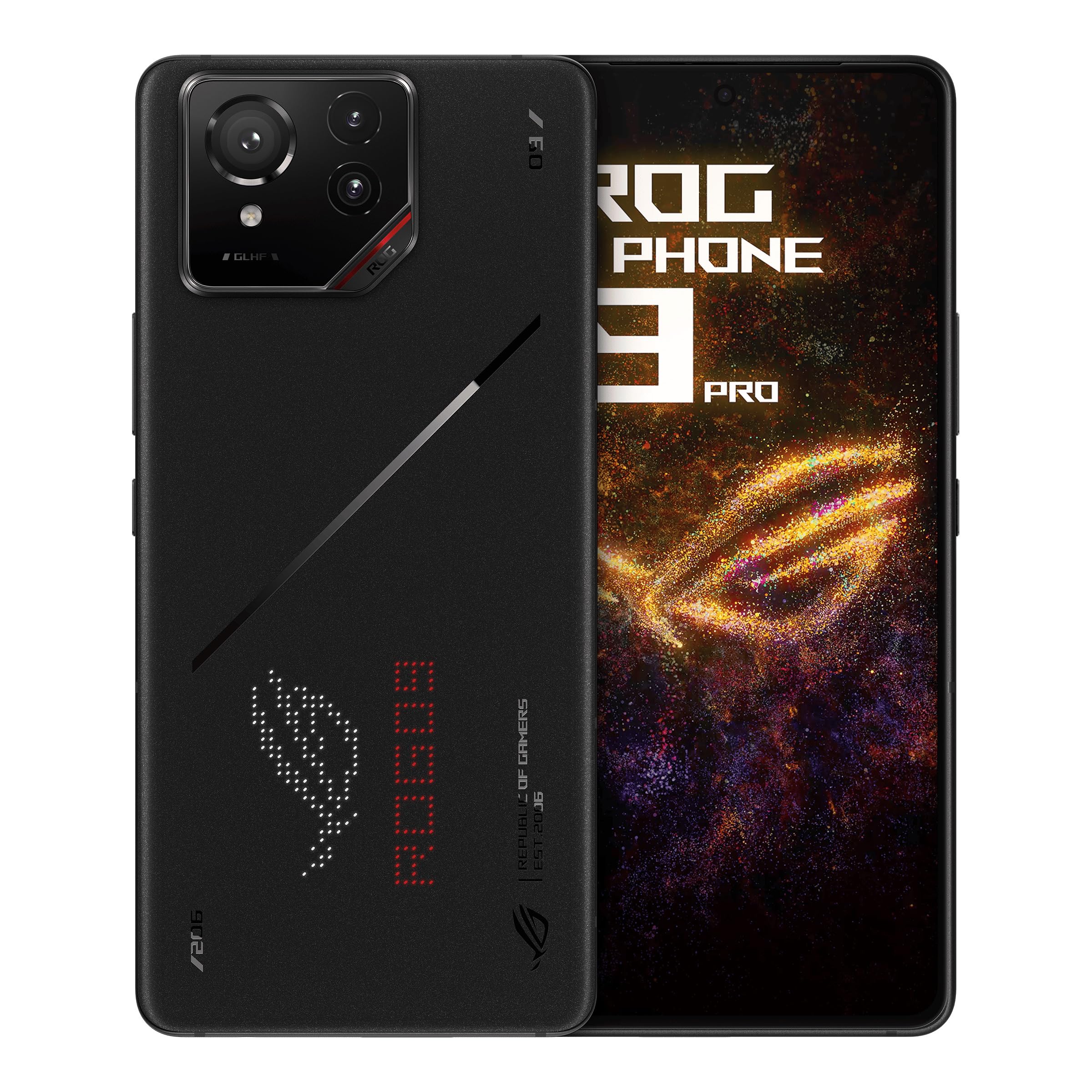 ASUS ROG Phone 9 Pro, UK Official, Phantom Black, 16GB RAM 512GB