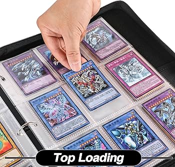 Amazon.com: DRZERUI Card Binder for YuGiOh Cards - 9 Pocket Card