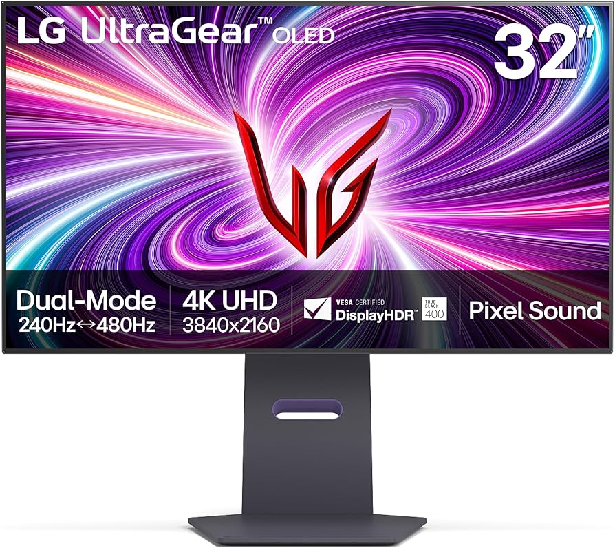 Amazon.com: LG ‎32GS95UE 32-inch Ultragear OLED Gaming Monitor UHD