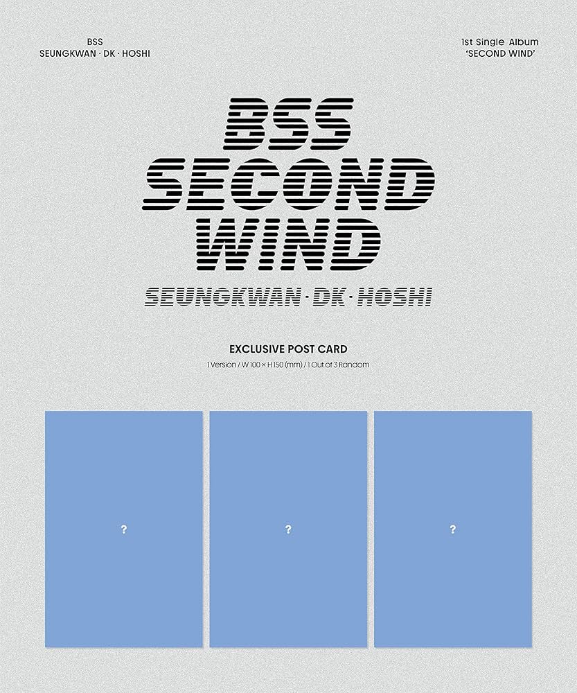BSS (SEVENTEEN) - BSS 1st Single Album `SECOND WIND' - Amazon.com