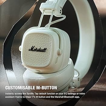 Amazon.com: Marshall Major V On-Ear Wireless Bluetooth Headphone