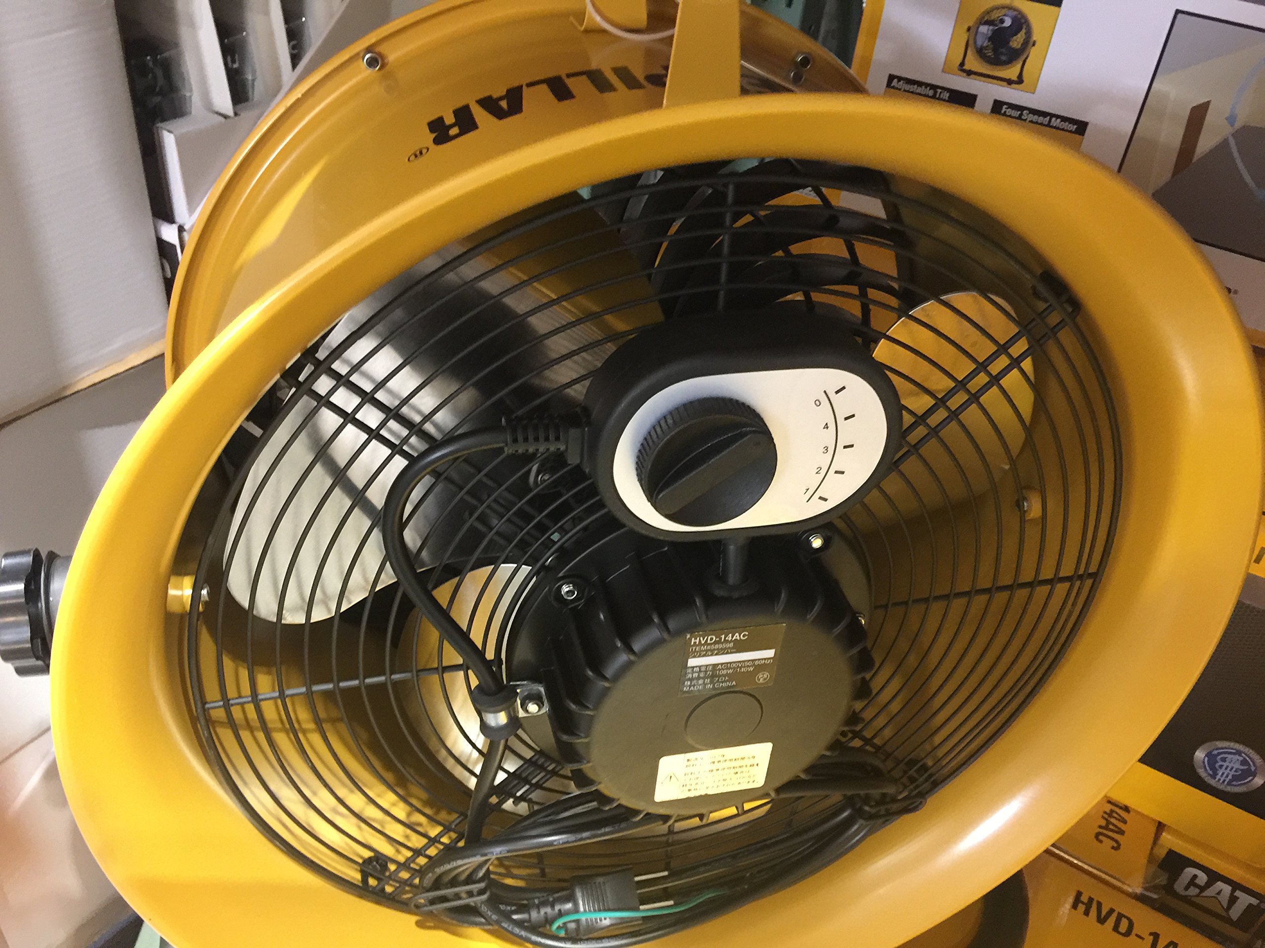Amazon.co.jp: CATERPILLAR エアーサーキュレーター 35cm 1400rpm HVD