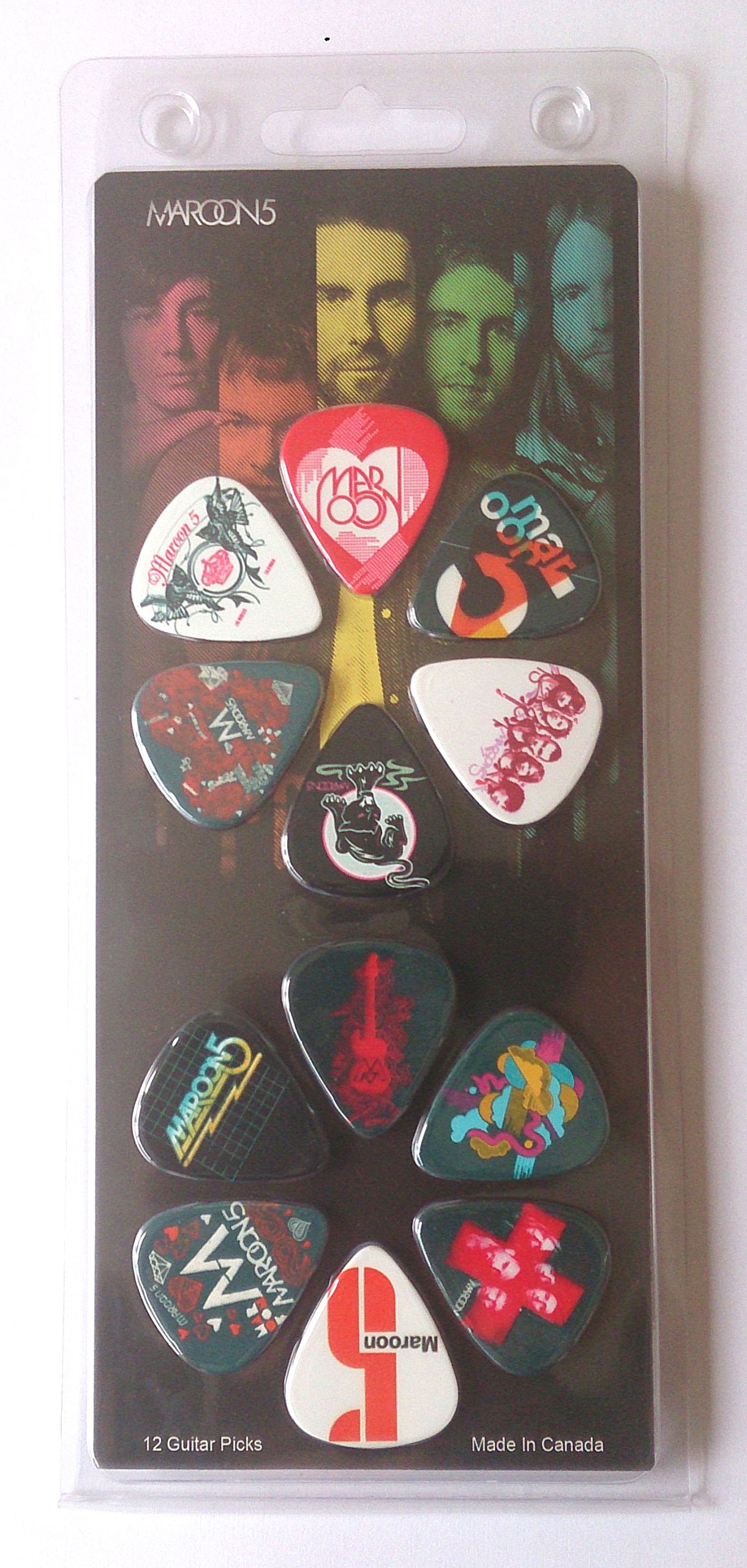 Amazon | Perri's マルーン5 ピック MAROON 5 12枚セット LP-12-MAR1N