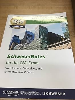 SchweserNotes CFA Level 1 2016: Kaplan Schweser: 9781475435191