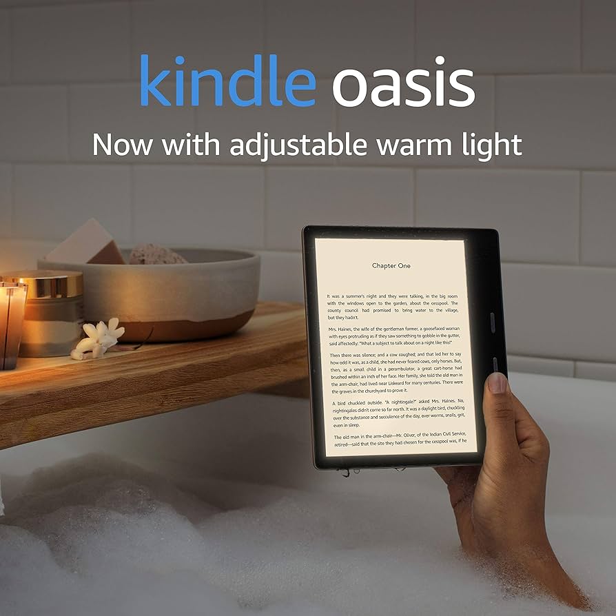 Kindle Oasis | Now with adjustable warm light | Waterproof, 32 GB