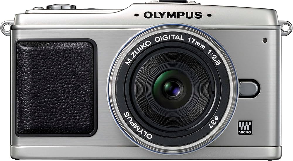 Amazon | OLYMPUS ミラーレス一眼 E-P1 パンケーキキット シルバー E