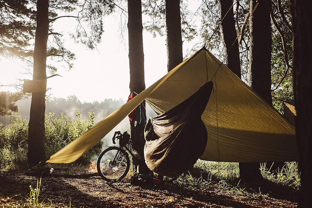 Amazon | Lesovik タープ GROZA グローザ クロコダイルグリーン 3x3