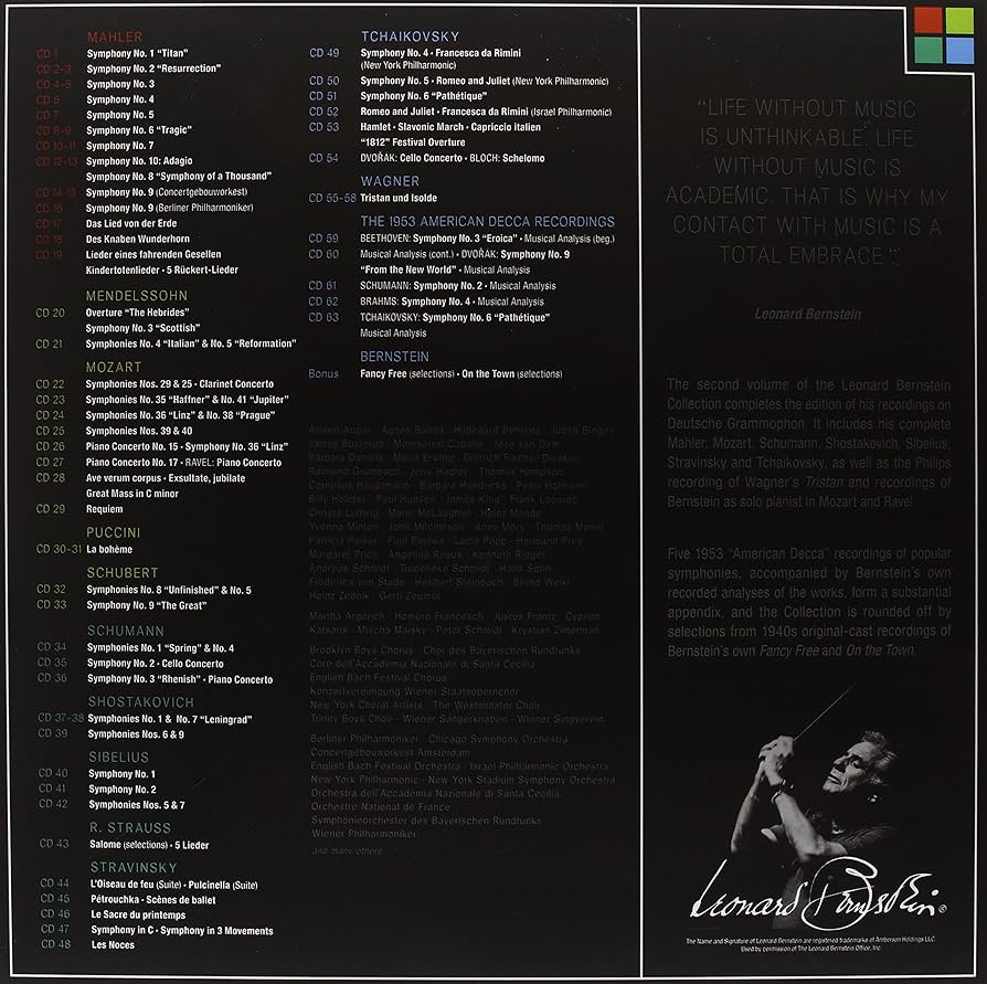 Amazon.co.jp: The Leonard Bernstein Collection Vol.2: Music