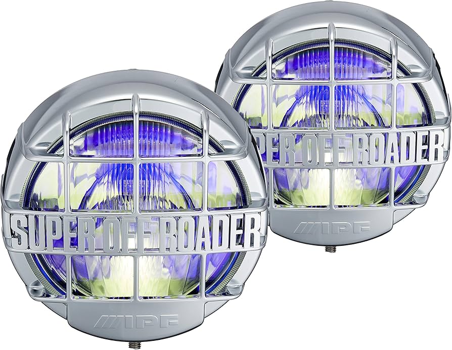 Amazon | IPF フォグランプ ハロゲン H3 丸形 直径200mm イエロー 12V