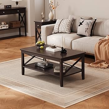 Amazon.com: ChooChoo Oxford Coffee Table with Thicker Legs