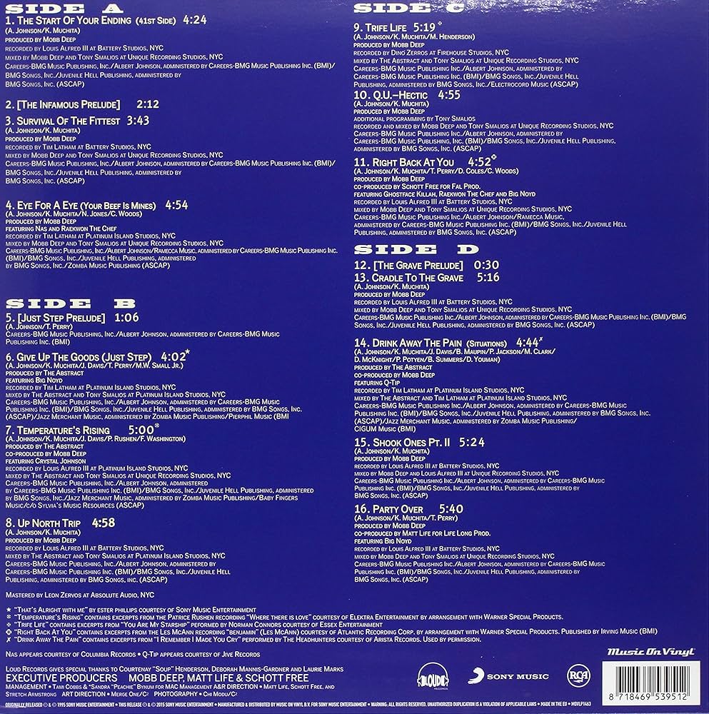 MOBB DEEP - The Infamous - Amazon.com Music