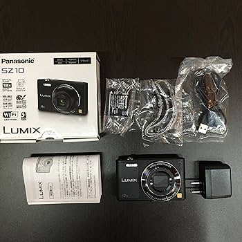 Amazon.co.jp: Panasonic DMC-SZ10-K Lumix SZ10 Digital Camera, 12x