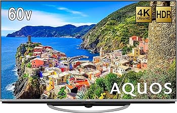 Amazon | シャープ 60V型 液晶 テレビ AQUOS LC-60US45 4K HDR対応 低