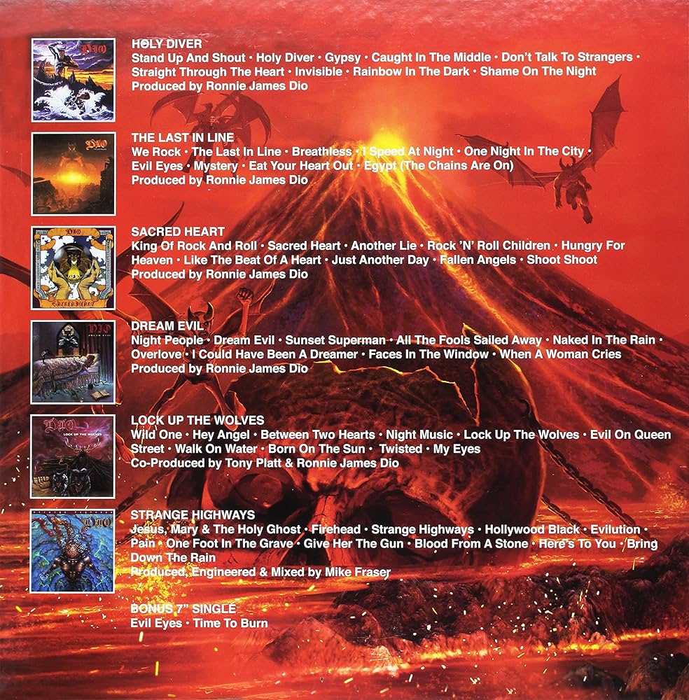 Amazon.com: Decade Of Dio: 1983-1993 (6Lp/180G/7In Vinyl Single