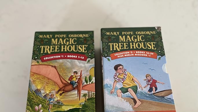 Amazon.com: Magic Tree House Books 25-28 Boxed Set: 9780399549564
