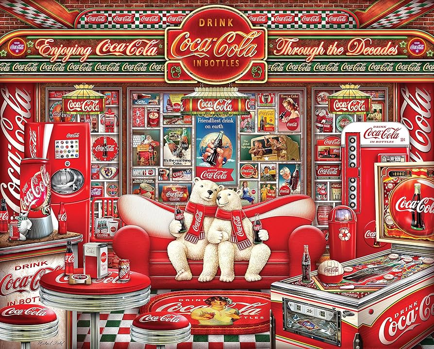 Springbok 's 1000 Piece Jigsaw Puzzle Coca-Cola Decades | Amazon