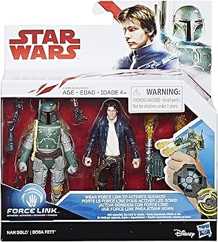 Amazon.com: STAR WARS Han Solo & Boba Fett 2-Pack : Toys & Games
