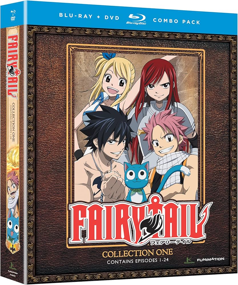 Amazon.com: Fairy Tail: Collection One (Blu ray/DVD Combo