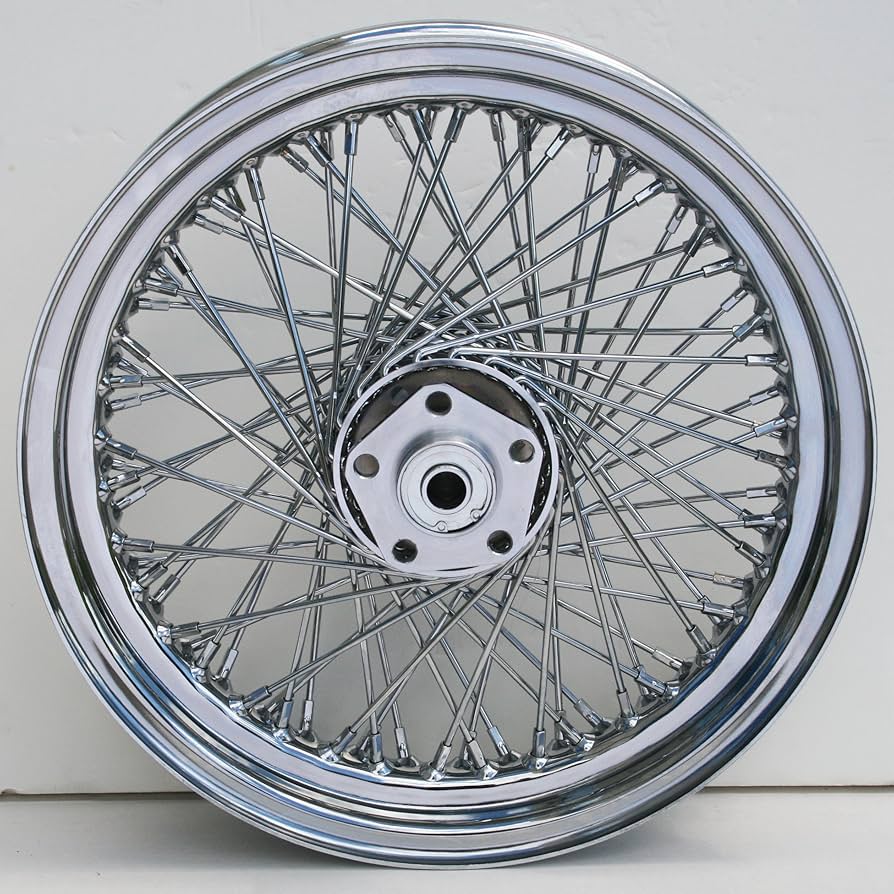 Amazon | 80スポーククロム 16インチ x 3ホイールハーレーヘッドFL