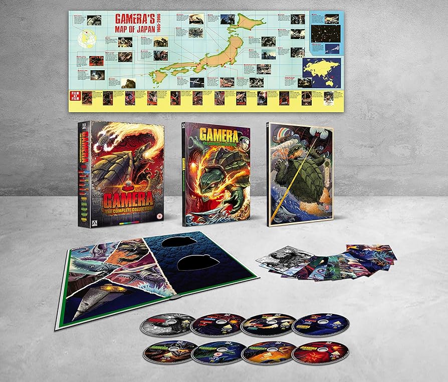 Amazon.com: Gamera: The Complete Collection Limited Edition [Blu