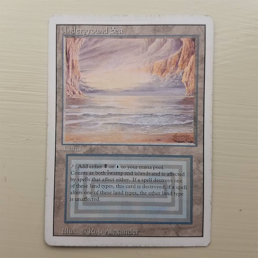 Amazon.com: Magic: the Gathering - Underground Sea - Revised