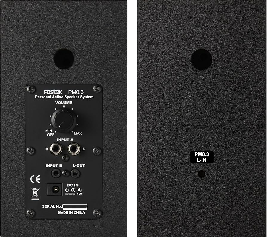 Amazon.co.jp: FOSTEX Personal Active Speaker System PM0.3, blk