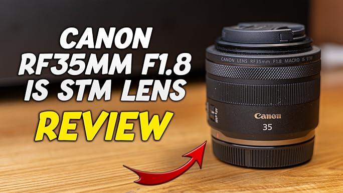 Amazon.com : Canon RF35mm F1.8 is Macro STM Lens, Black : Electronics