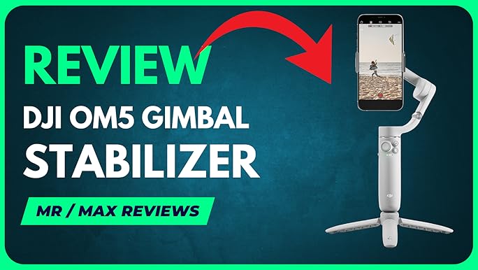 Amazon.com: DJI OM 5 Smartphone Gimbal Stabilizer, 3-Axis Phone