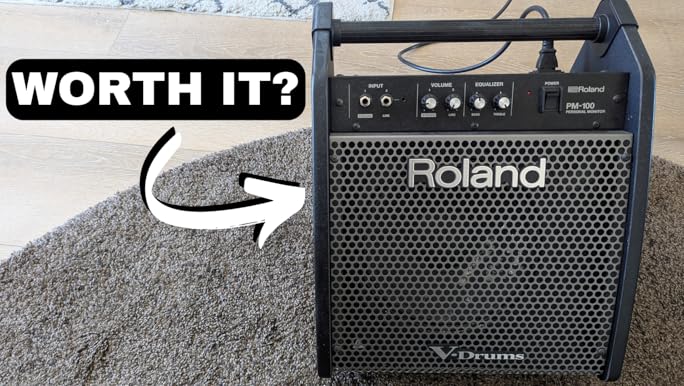 Amazon.com: Roland PM-100 Compact Electronic V-Drum Set Monitor