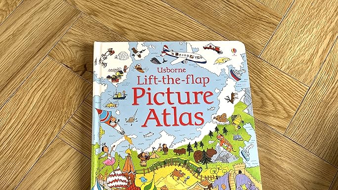 lift the flap atlas: Alex Frith, Kate Leake: 9780746098479: Amazon
