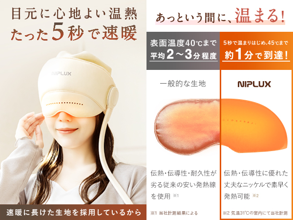 Amazon | 【博士監修】ヘッドリラクゼーション器 NIPLUX CHILLMET アイ