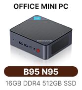 Amazon.com: BOSGAME Mini PC Intel Core i5 12450H(8C/12T, up 4.4GHz