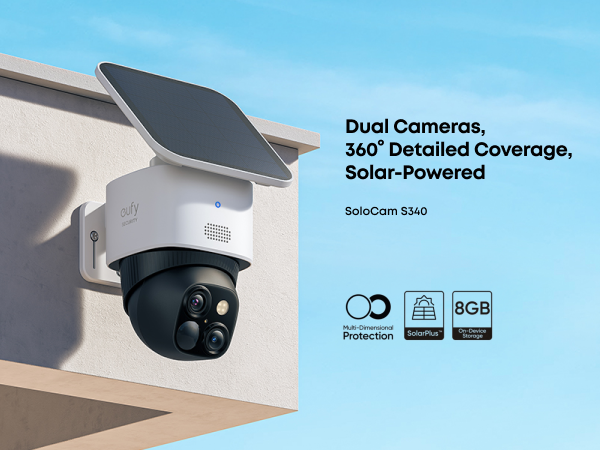 Amazon.com : eufy Security SoloCam S340 4-Cam Kit (HomeBase S380