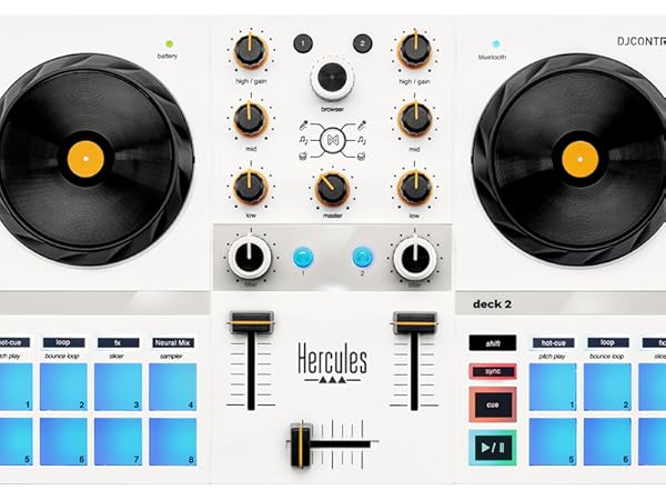 Amazon.com: Hercules DJControl Mix Ultra – Mobile DJ Controller