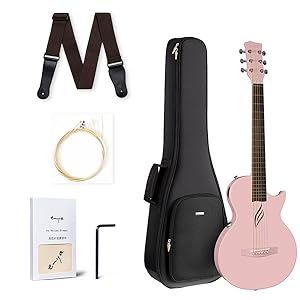 Amazon | ENYA NOVA GO White アコースティックギター カーボン
