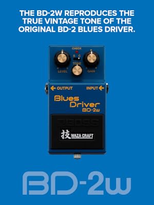 Amazon.com: BOSS BD-2W Blues Driver | Premium Waza Craft Guitar